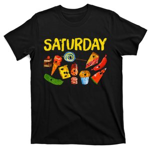 Very Hungry Caterpillar Saturday Fruits Birthday Teacher T-Shirt