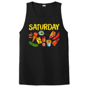 Very Hungry Caterpillar Saturday Fruits Birthday Teacher PosiCharge Competitor Tank