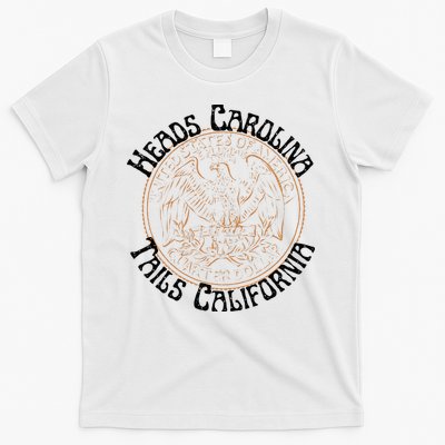 Vintage Heads Carolina Tail California US Western Country T-Shirt