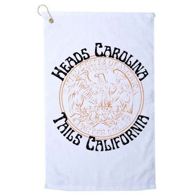 Vintage Heads Carolina Tail California US Western Country Golf Towel