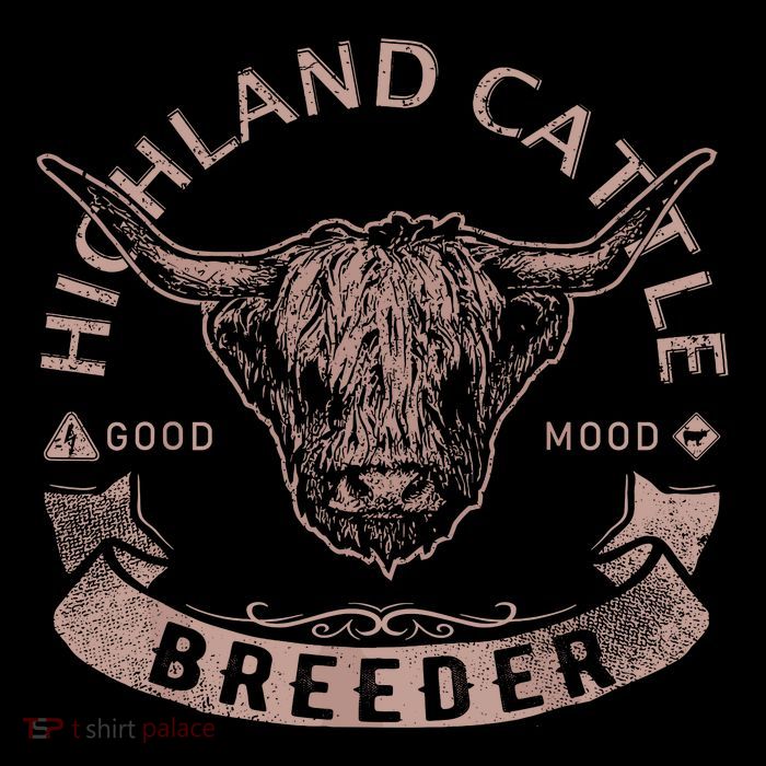 Vintage Highland Cattle Breeder & Scottish Cow Farmers Stuff Baby Bodysuit