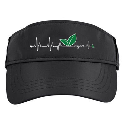 Vegan Heartbeat Clothing Vegan Adult Drive Performance Visor