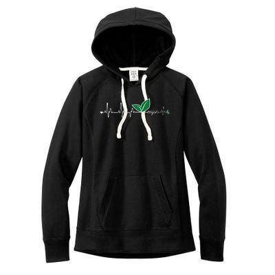 Vegan Heartbeat Clothing Vegan Women's Fleece Hoodie