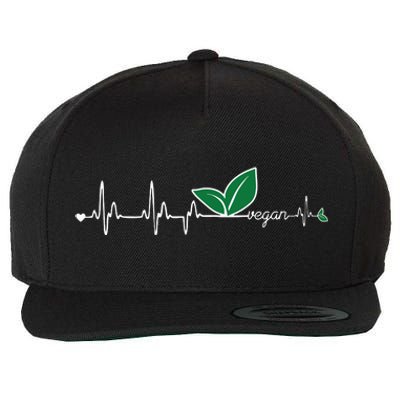 Vegan Heartbeat Clothing Vegan Wool Snapback Cap