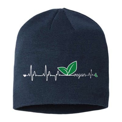 Vegan Heartbeat Clothing Vegan Sustainable Beanie