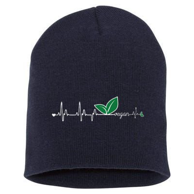 Vegan Heartbeat Clothing Vegan Short Acrylic Beanie