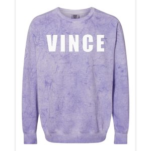 Vince Hilarious Color Of Money 80s Nerd Geek Colorblast Crewneck Sweatshirt