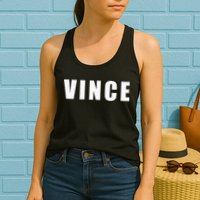 Vince Hilarious Color Of Money 80s Nerd Geek Womens Tank Top
