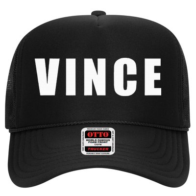 Vince Hilarious Color Of Money 80s Nerd Geek Trucker Hat