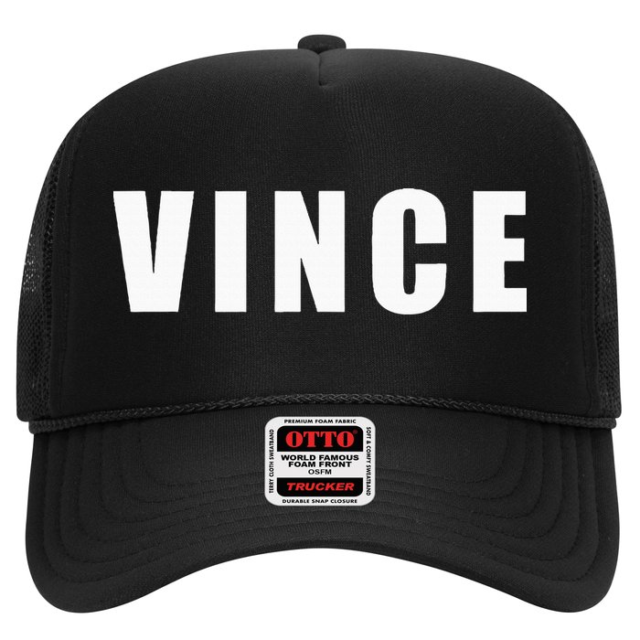 Vince Hilarious Color Of Money 80s Nerd Geek Trucker Hat