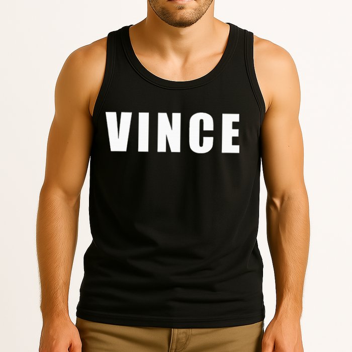 Vince Hilarious Color Of Money 80s Nerd Geek Tank Top