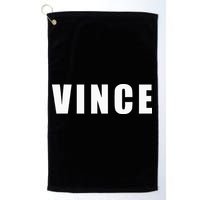 Vince Hilarious Color Of Money 80s Nerd Geek Golf Towel