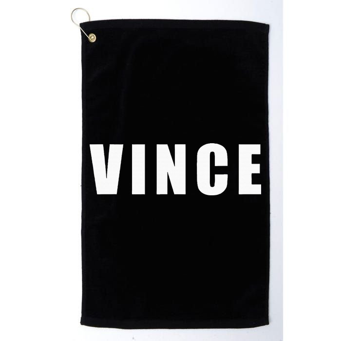 Vince Hilarious Color Of Money 80s Nerd Geek Golf Towel