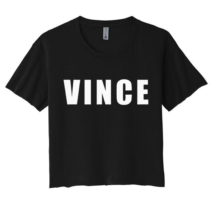 Vince Hilarious Color Of Money 80s Nerd Geek Crop Top