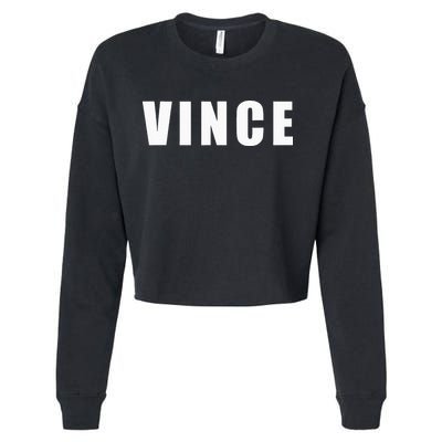 Vince Hilarious Color Of Money 80s Nerd Geek Cropped Pullover Crew