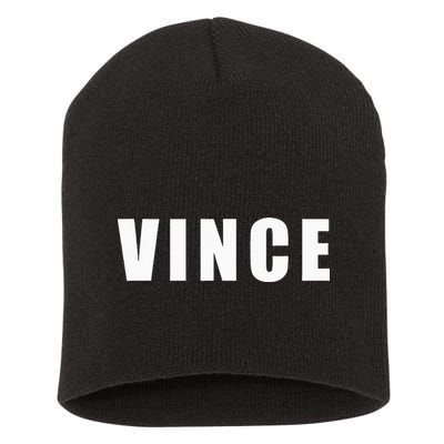 Vince Hilarious Color Of Money 80s Nerd Geek Short Acrylic Beanie