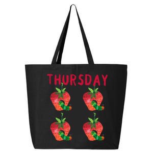 Very Hungry Caterpillar Thursday Fruits Birthday Caterpillar 25L Jumbo Tote