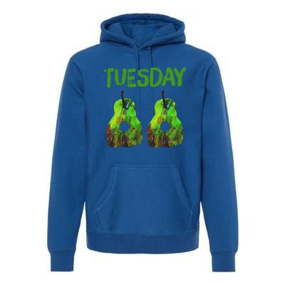 Very Hungry Caterpillar Tuesday Fruits Birthday Premium Hoodie