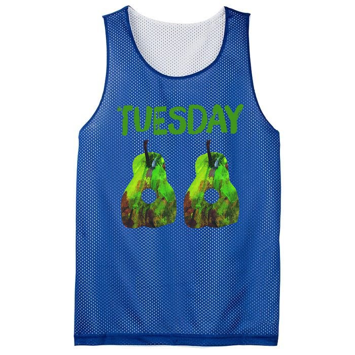 Very Hungry Caterpillar Tuesday Fruits Birthday Mesh Reversible Basketball Jersey Tank