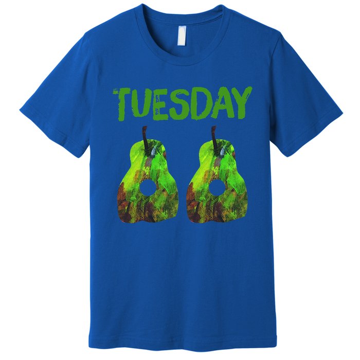 Very Hungry Caterpillar Tuesday Fruits Birthday Premium T-Shirt