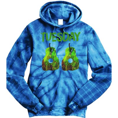 Very Hungry Caterpillar Tuesday Fruits Birthday Tie Dye Hoodie