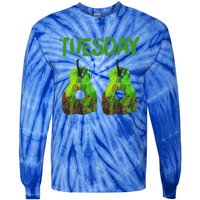 Very Hungry Caterpillar Tuesday Fruits Birthday Tie-Dye Long Sleeve Shirt