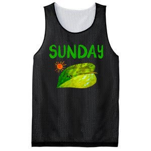 Very Hungry Caterpillar Sunday Fruits Birthday Caterpillar Mesh Reversible Basketball Jersey Tank