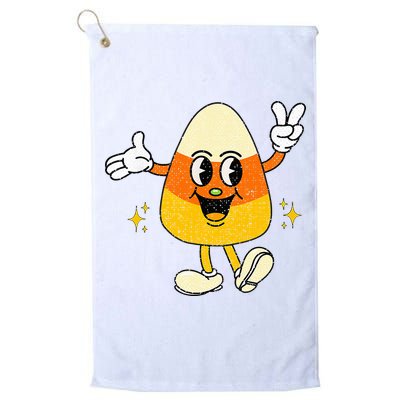 Vintage Halloween Candy Corn Costume Golf Towel