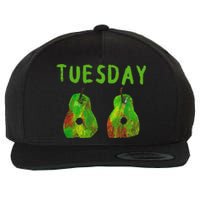 Very Hungry Caterpillar Tuesday Fruits Birthday Caterpillar Wool Snapback Cap