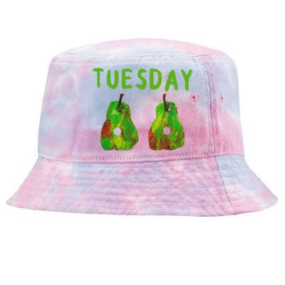 Very Hungry Caterpillar Tuesday Fruits Birthday Caterpillar Tie-Dyed Bucket Hat