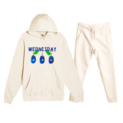 Very Hungry Caterpillar Wednesday Fruit Birthday Caterpillar Premium Hooded Sweatsuit Set