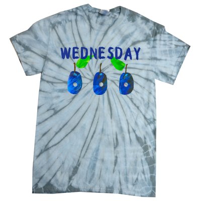 Very Hungry Caterpillar Wednesday Fruit Birthday Caterpillar Tie-Dye T-Shirt