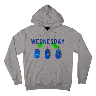 Very Hungry Caterpillar Wednesday Fruit Birthday Caterpillar Tall Hoodie