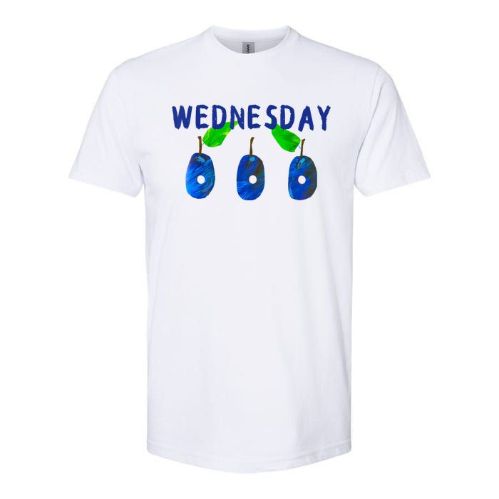 Very Hungry Caterpillar Wednesday Fruit Birthday Caterpillar Softstyle CVC T-Shirt