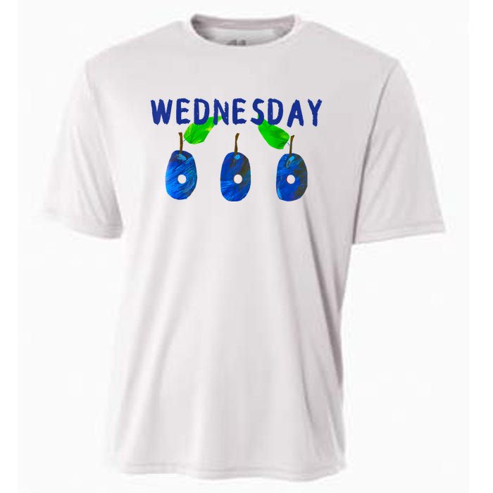 Very Hungry Caterpillar Wednesday Fruit Birthday Caterpillar Cooling Performance Crew T-Shirt