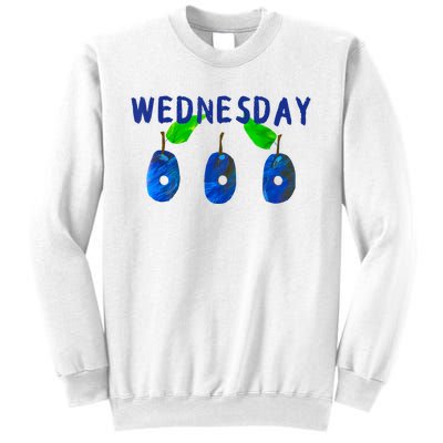 Very Hungry Caterpillar Wednesday Fruit Birthday Caterpillar Sweatshirt