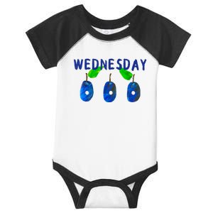 Very Hungry Caterpillar Wednesday Fruit Birthday Caterpillar Infant Baby Jersey Bodysuit