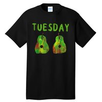 Very Hungry Caterpillar Tuesday Fruits Birthday Caterpillar Tall T-Shirt