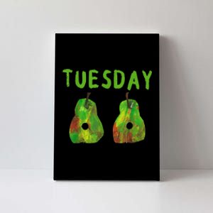 Very Hungry Caterpillar Tuesday Fruits Birthday Caterpillar Canvas