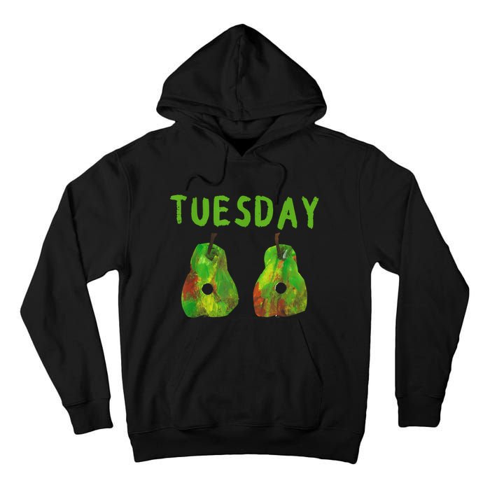 Very Hungry Caterpillar Tuesday Fruits Birthday Caterpillar Tall Hoodie