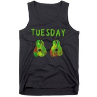 Very Hungry Caterpillar Tuesday Fruits Birthday Caterpillar Tank Top