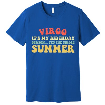 Virgo Horoscope Cute Gift Funny Virgo Birthday Zodiac Cute Gift Premium T-Shirt