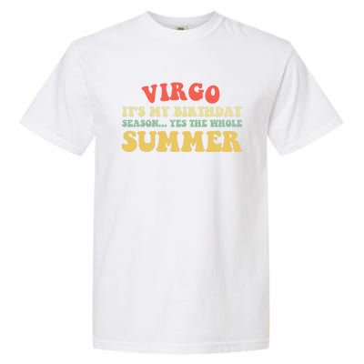 Virgo Horoscope Cute Gift Funny Virgo Birthday Zodiac Cute Gift Garment-Dyed Heavyweight T-Shirt