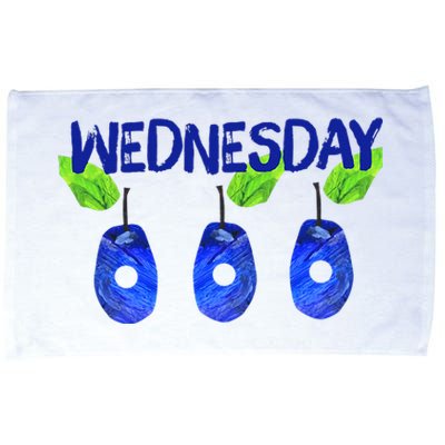 Very Hungry Caterpillar Wednesday Fruits Birthday Teacher Microfiber Hand Towel