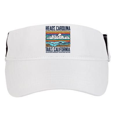 Vintage Heads Carolina Tail California Summer Beach Paradise Adult Drive Performance Visor