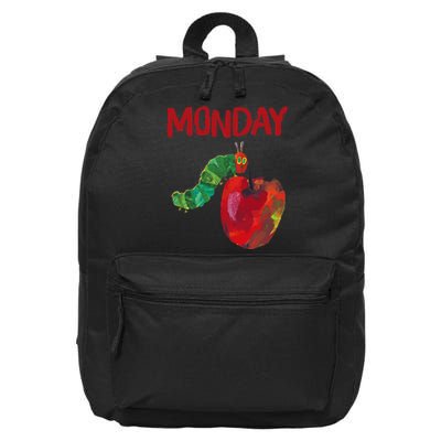 Very Hungry Caterpillar Monday Fruits Birthday Caterpillar 16 in Basic Backpack