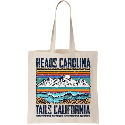 Vintage Heads Carolina Tail California Summer Beach Paradise Bag