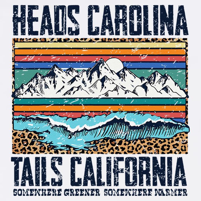 Vintage Heads Carolina Tail California Summer Beach Paradise Doggie Tank
