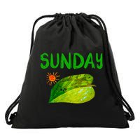 Very Hungry Caterpillar Sunday Fruits Birthday Caterpillar Drawstring Bag