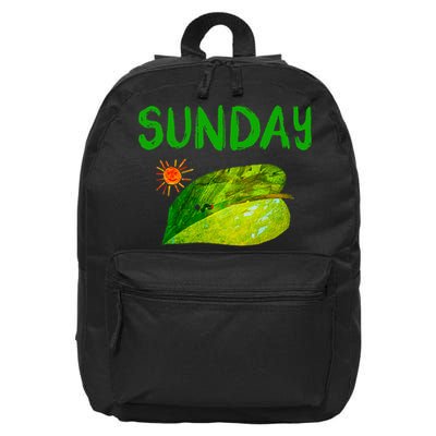 Very Hungry Caterpillar Sunday Fruits Birthday Caterpillar 16 in Basic Backpack